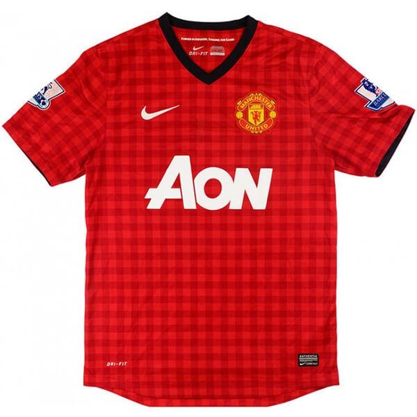 Trikot Manchester United Heim Retro 2012 2013 Rote